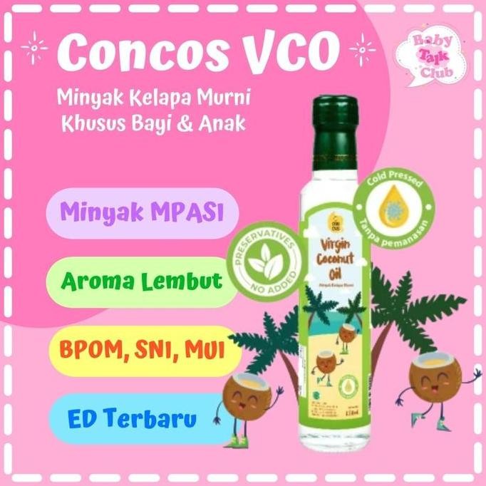 

Concos Virgin Coconut Oil Kids / VCO / Minyak Kelapa Murni