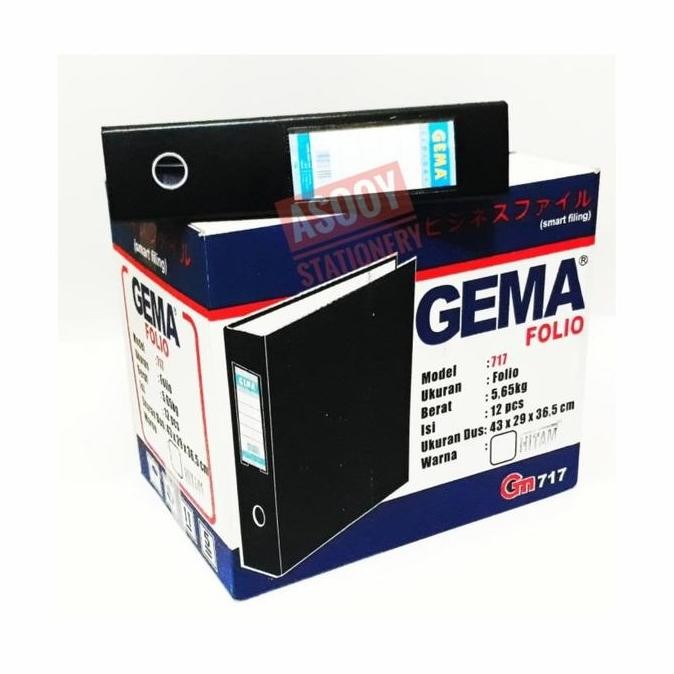 

Ordner Folio Gema Matt (1 Lusin/ 12 Pcs)