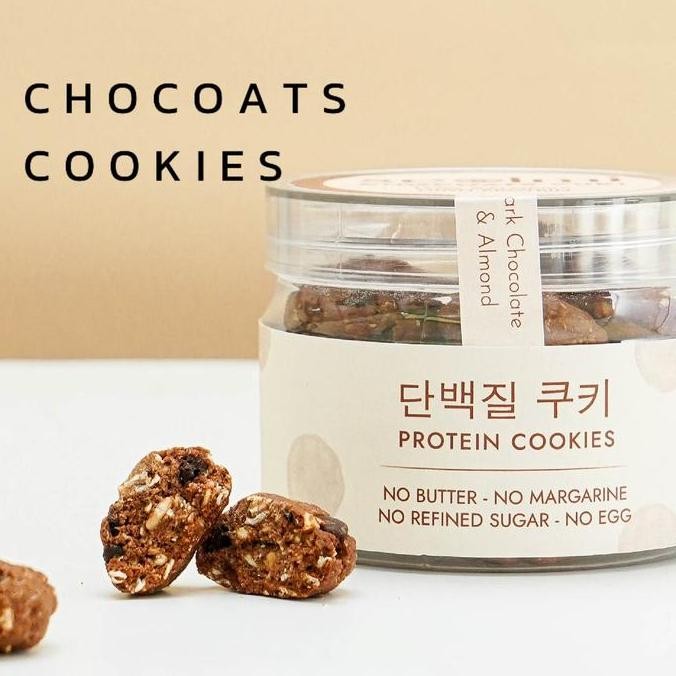 

Seolmi Protein Cookies Dark Chocolate & Almond