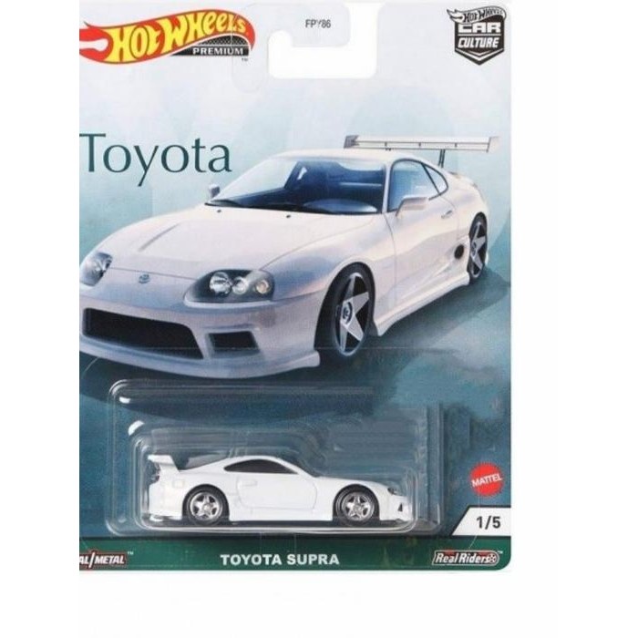 Hot Wheels Toyota Series Toyota Supra ban karet
