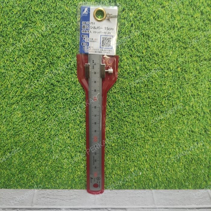 

Shinwa 76751 Stopper Penggaris Sd-150 + Ruler 15Cm Scale 15Cm 150Mm Original Dan Terpercaya