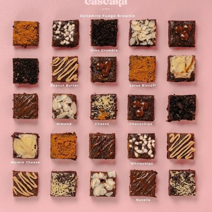 

Cascara Cookies - Dynamite Fudge Brownies 25pcs 20x20cm