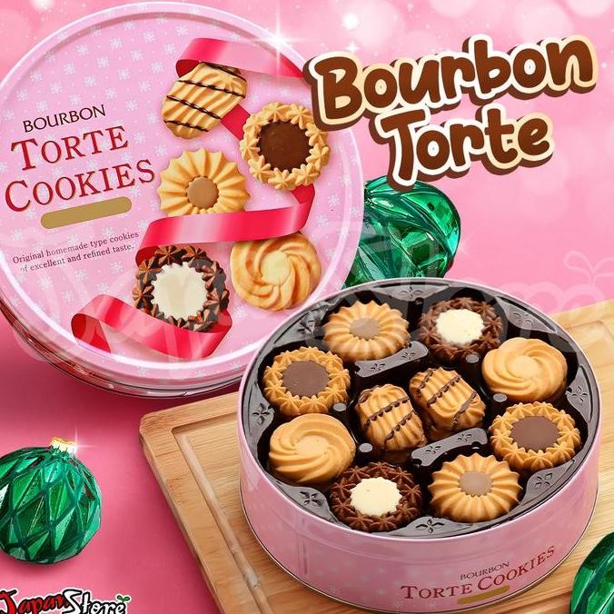 

Bourbon Torte Cookies Assortment [5 Varian Torte Cookie]