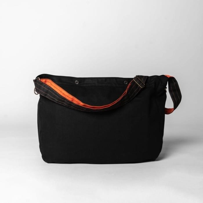 Waist Bag Phillip Works Black Messenger Tas Selempang Original Pw