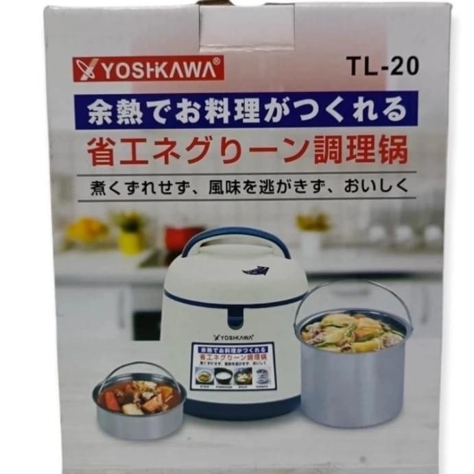 Yoshikawa Thermal Cooker  Tl 20 / Panci Ajaib Magic Cooker 2 Liter