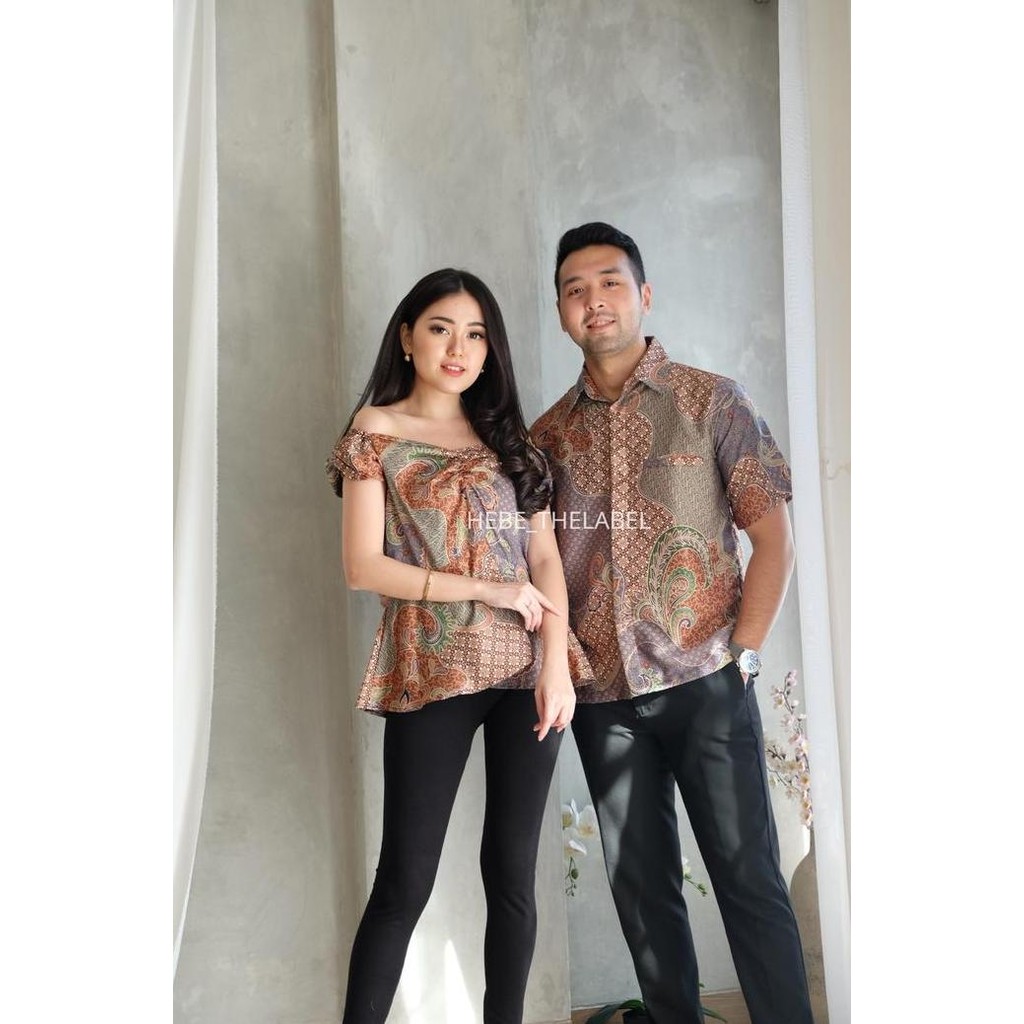GAYATRI BATIK SET ( AVAILABLE COUPLE DEWASA & ANAK ) - KINARA KAHIYANG NOMA LISTYA UMA HAEWON JUN EM
