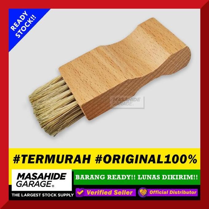 NEW Pommadier Brush Polish Creme Applior Cream Brush Perawatan Leather seperti Saphir Brush Shoe App