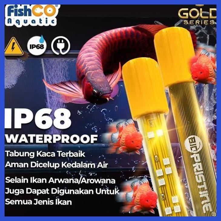 (RATUBEE) BIOPRISTINE LAMPU VIEW LAMP - LAMPU CELUP AQUARIUM LAMPU ARWANA PERALATAN AQUARIUM IKAN AK