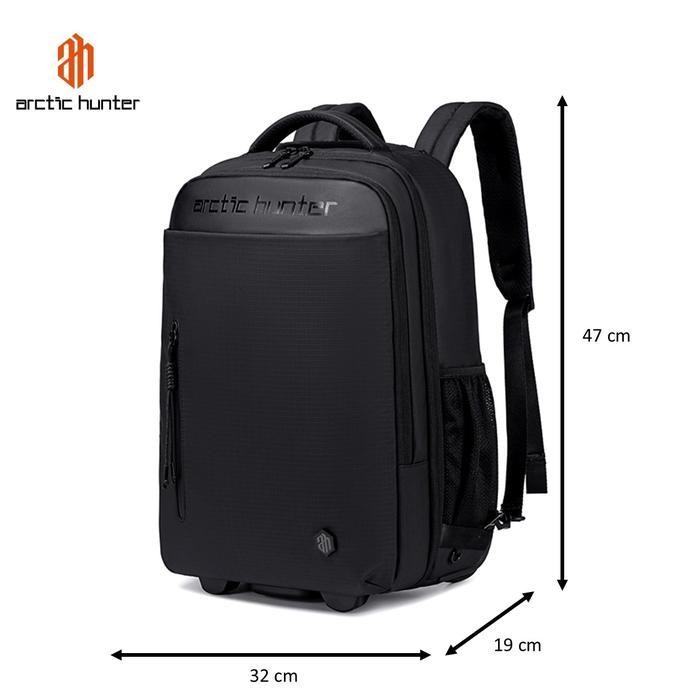 JBM Arctic Hunter LG00657-1 Tas Ransel Backpack Semi Koper 15.6 Inch Laptop With Wheels