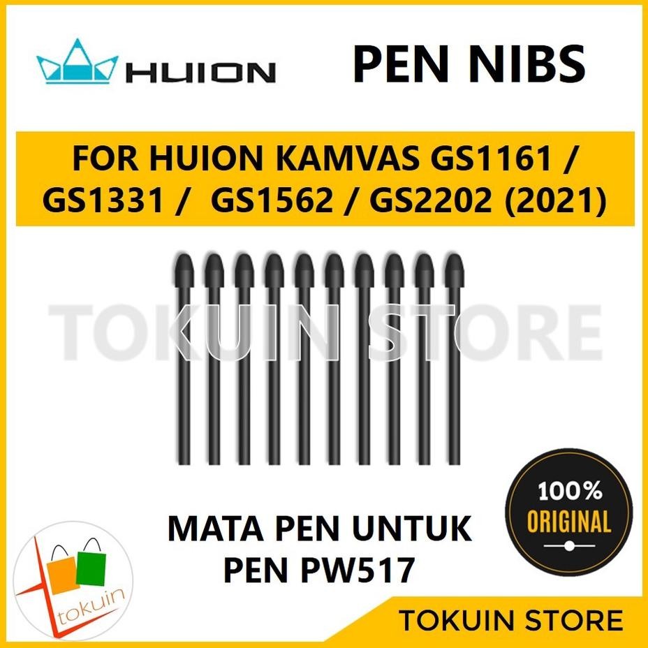 (PROMO)- Mata Pen Huion PW517 Pen Nibs Nib Huion Kamvas 13 16 22 Plus GS1331
