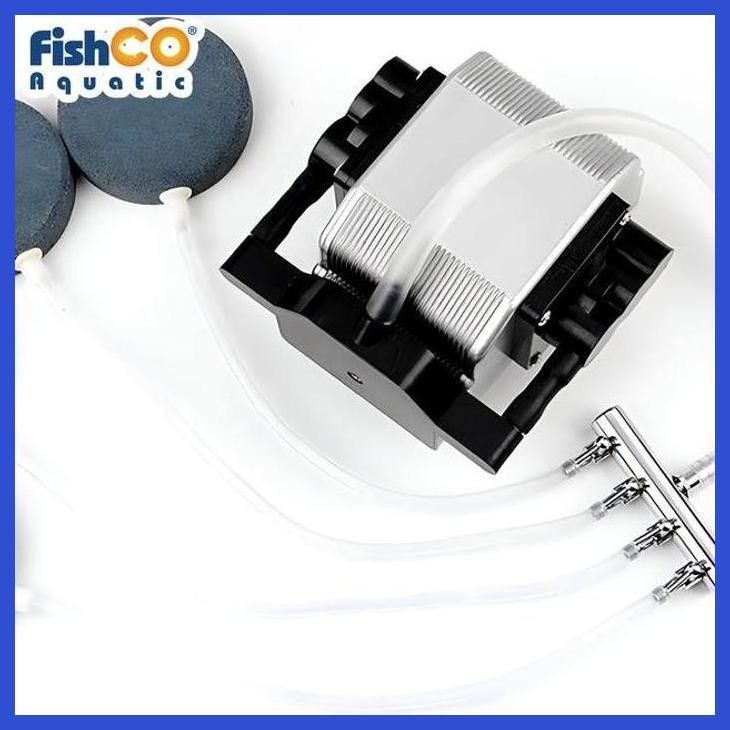 (RATUBEE) KERAN KRAN AERATOR NEKEL BESI STAINLESS SELANG UDARA 8 - 10 -12 CABANG PERALATAN AQUARIUM 