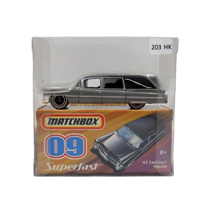 Matchbox Superfast 63 Cadillac Hearse Rare - 203HK