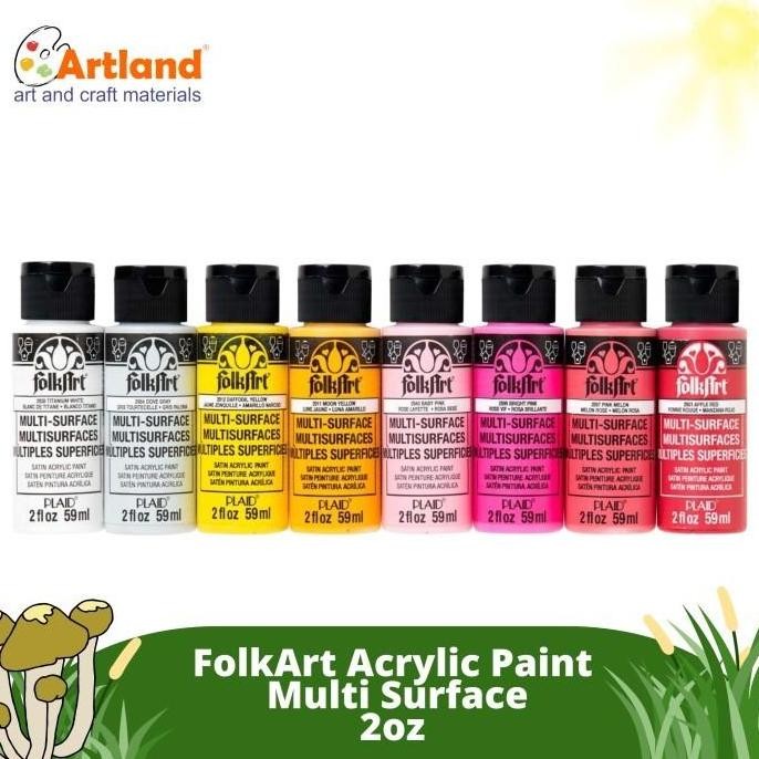 

Folkart Acrylic Paints 2Oz | Multi-Surface Satin (3/4)