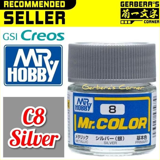 

Mr Color C8 Silver - Mr. Hobby - Lacquer Paint