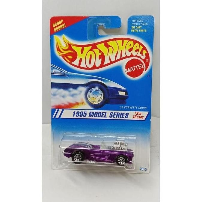 HOTWheels 58 CORVETTE COUPE 1995 MODEL SERIES  AMBC-956