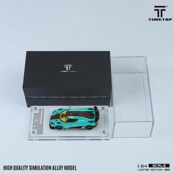 TT644809 - Time Top 1/64 Koenigsegg one1 - light blue