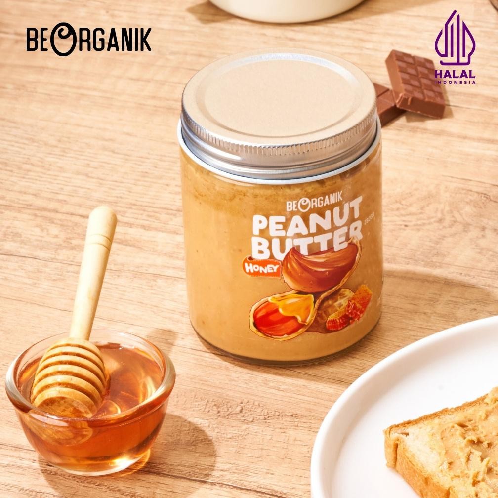 

Kekinian - Beorganik Peanut Butter / Selai Kacang 280gr (Unsweetened, Gluten Free, Vegan) ,,