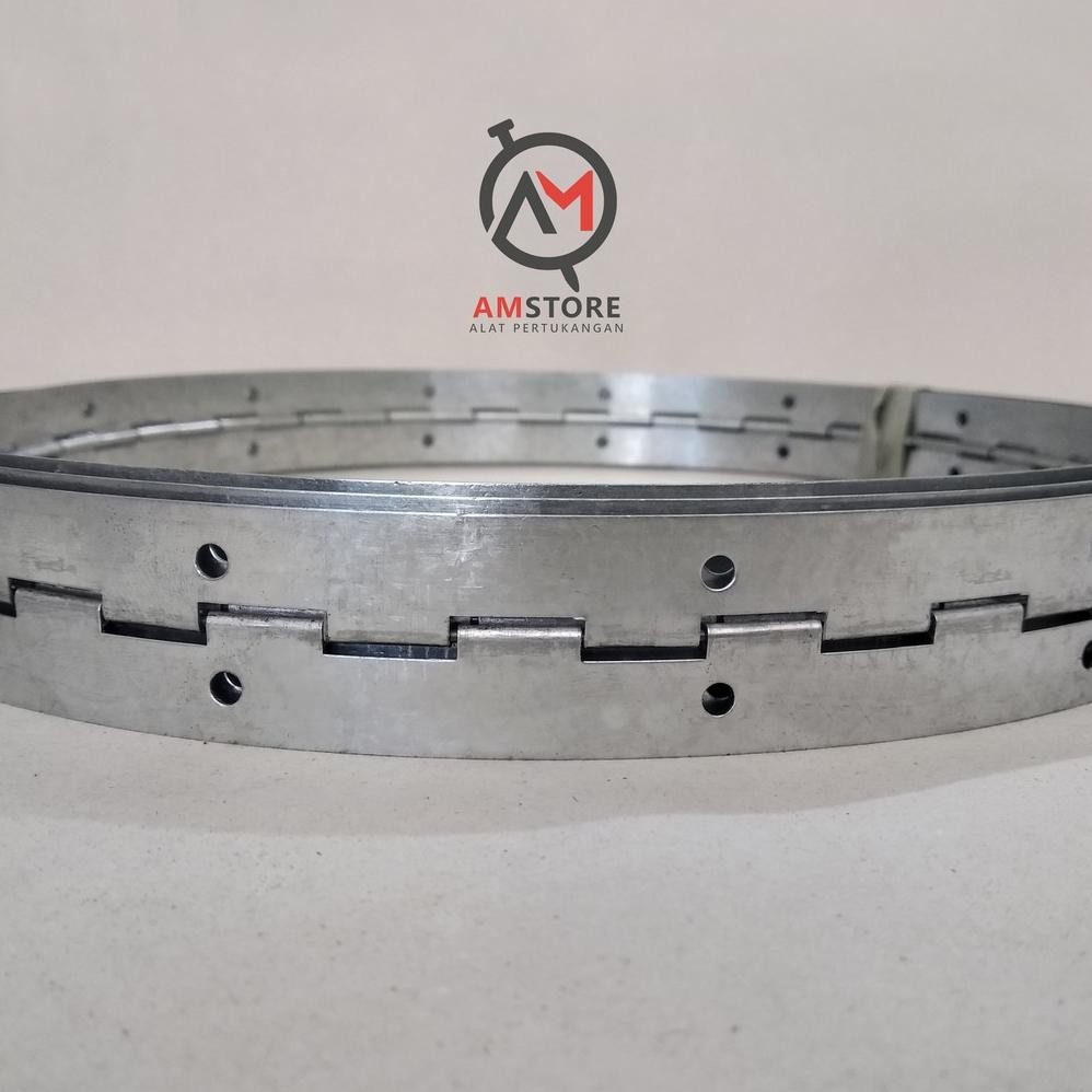 (Terbaru) Engsel Piano Galvanis Tahan Karat - Engsel Pintu Lemari Panjang 0,5m (Terlaris)