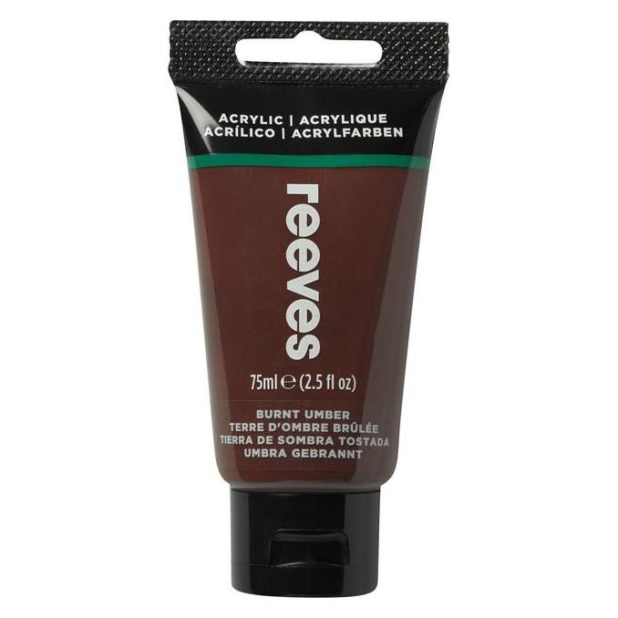 

Reeves Acrylic 75Ml Burnt Umber