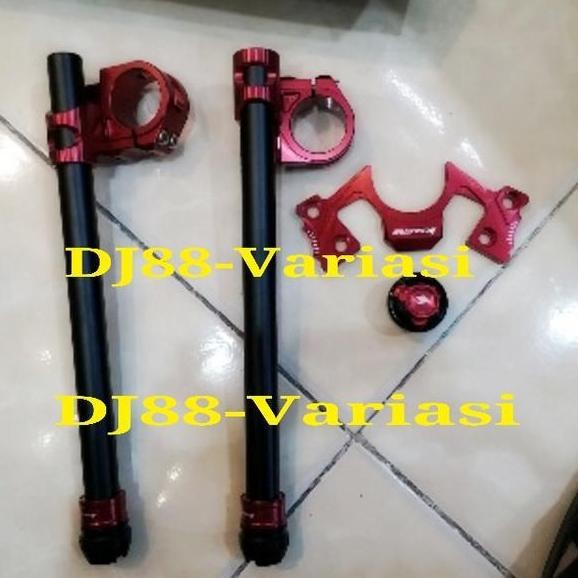 Ready STANG JEPIT SET BIKERS NINJA 250R NINJA 250 FI COVER SEGITIGA