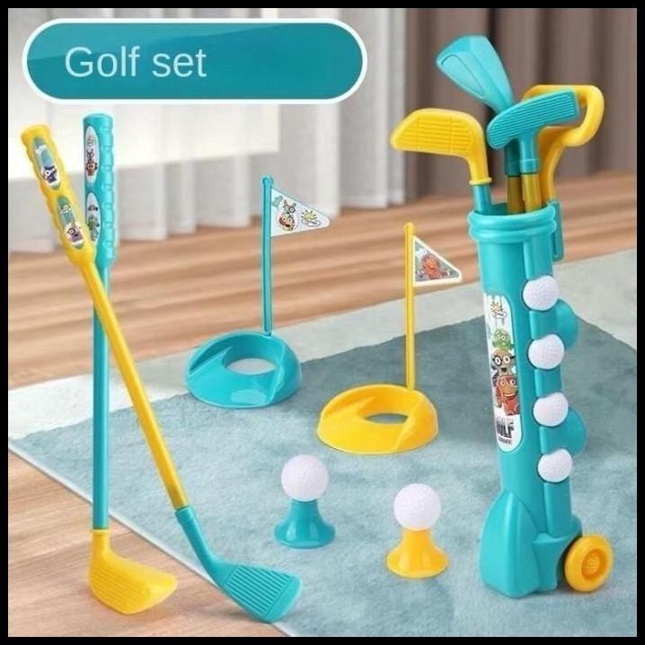 Mainan Anak Golf Play Set Stick Golf Olahraga Sport Toy Kado