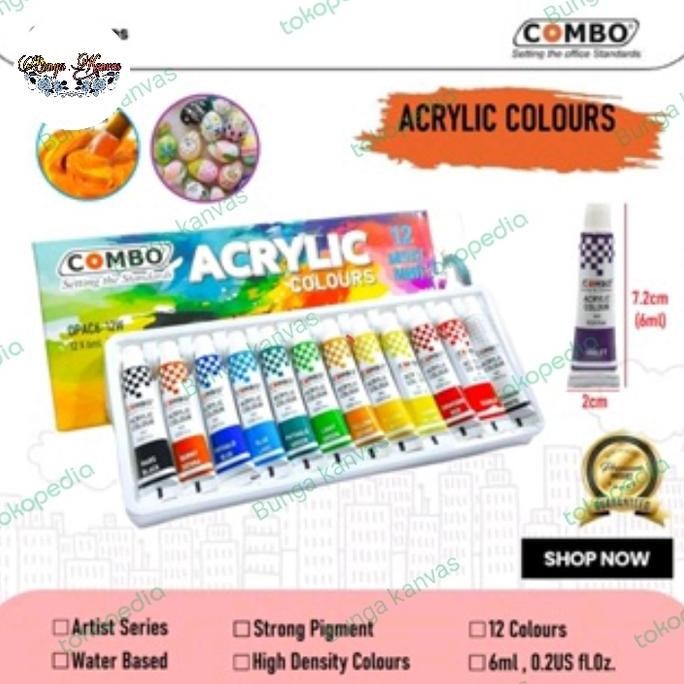 

Cat Akrilik 12 Warna Combo