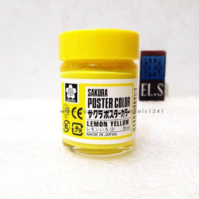 

Sakura Poster Color 30 Ml Lemon Yellow (Cat Poster)