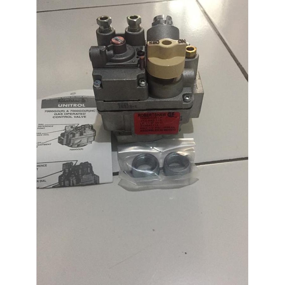 Gas Valve Fryer Nayati / Gas Valve Fryer Robertshaw