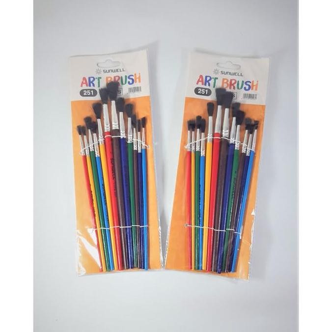 

Kuas Lukis Set / Kuas Lukis 12 / Kuas Lukis Isi 12 / Kuas Cat Air Set