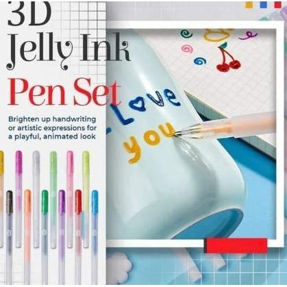 

Pulpen Pewarna Kaca Pen Gel Spidol Glass Pastel Dekorasi Gelas Cat