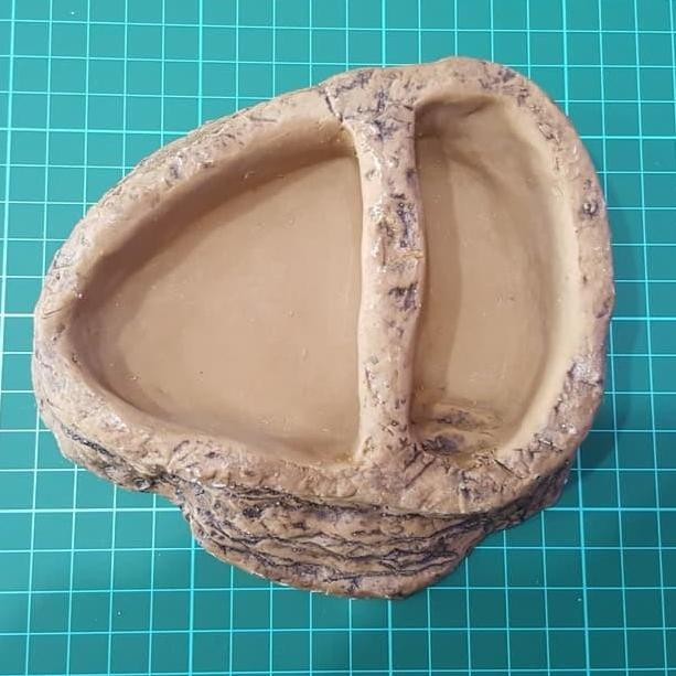 Reptile Combo Dish Ys Tempat Makan N Minum Gecko Bd Tegu Kadal Panana