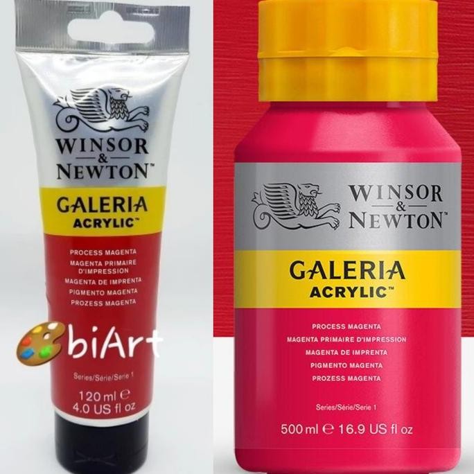 

Cat Akrilik Galeria Acrylic Colour 120 Ml Process Magenta Winsor & New