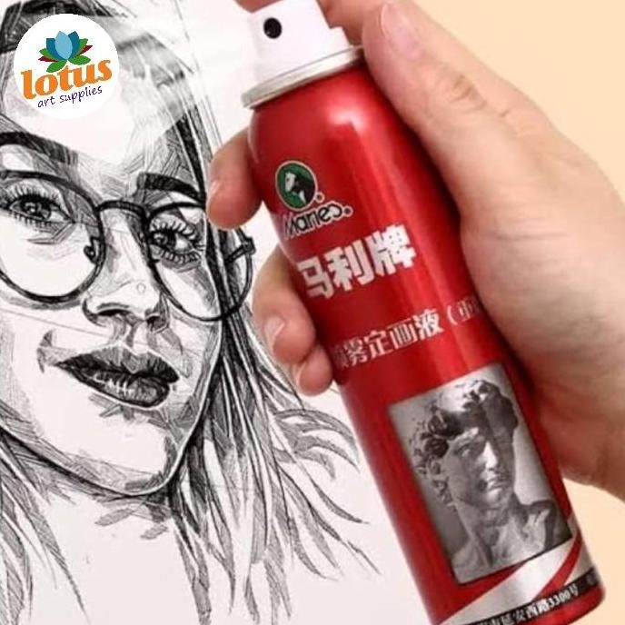 

Maries Aerosol Spray Fixative For Charcoals And Pastels Colors
