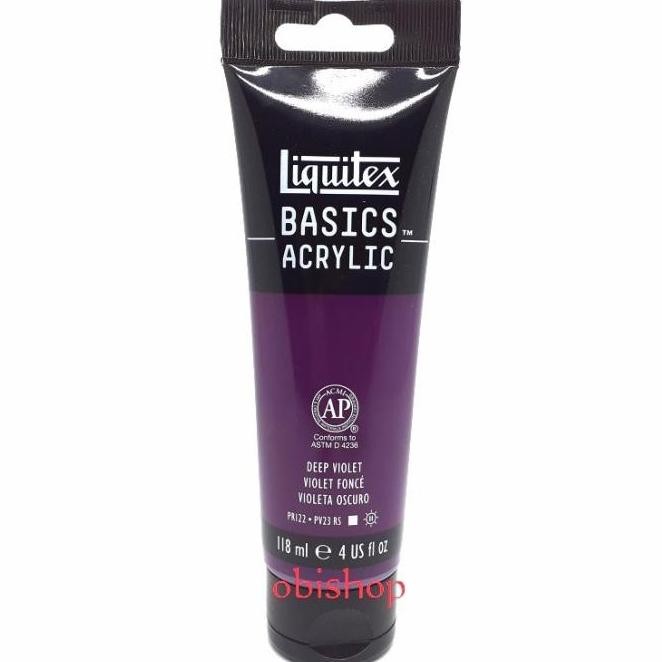 

Cat Akrilik Liquitex Basics Acrylic 118 Ml Deep Violet