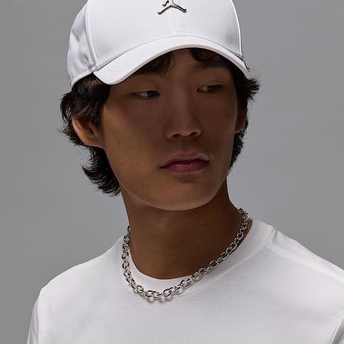 Nike Air Jordan Rise Cap Metal Logo Cap Fd5186-100 Topi Original 100%