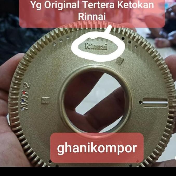 Burner Original Kompor Rinnai Ri 712 T / Tg