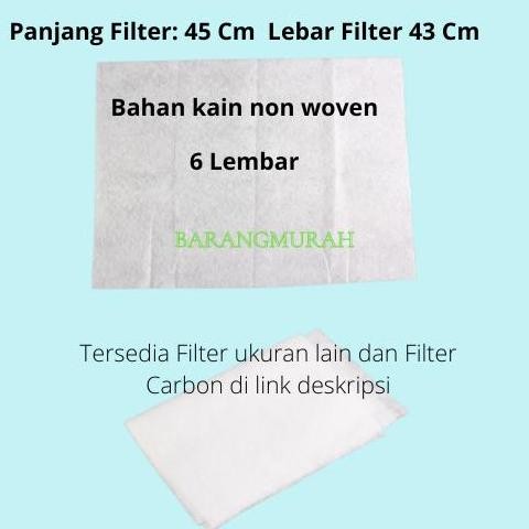 Filter Asap / Minyak Untuk Cooker Hood / Exhaust Fan Kompor