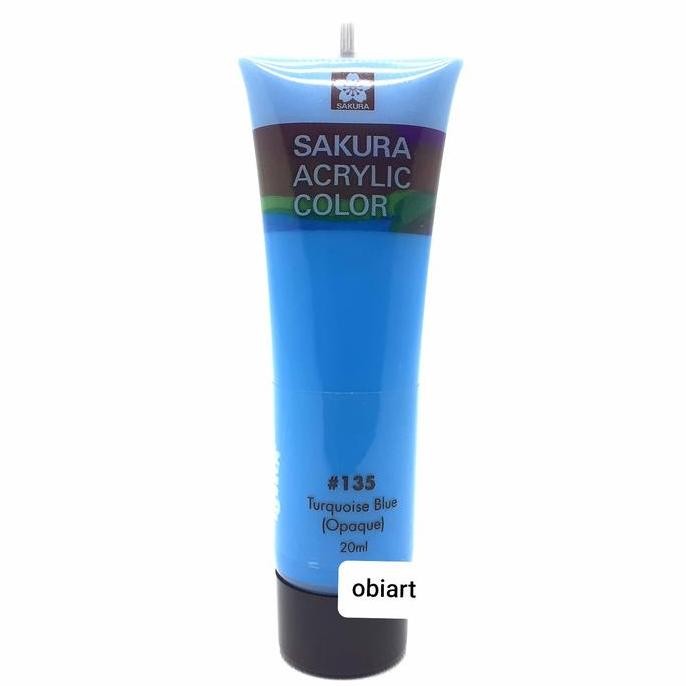 

Sakura Acrylic Color 20 Ml Turquoise Blue