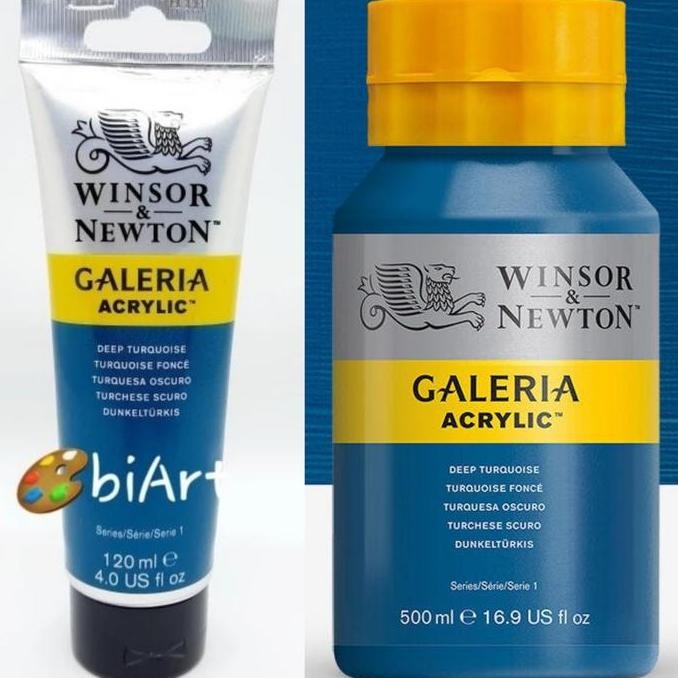 

Cat Akrilik Galeria Acrylic Colour 120 Ml Deep Turquoise Winsor & Newt
