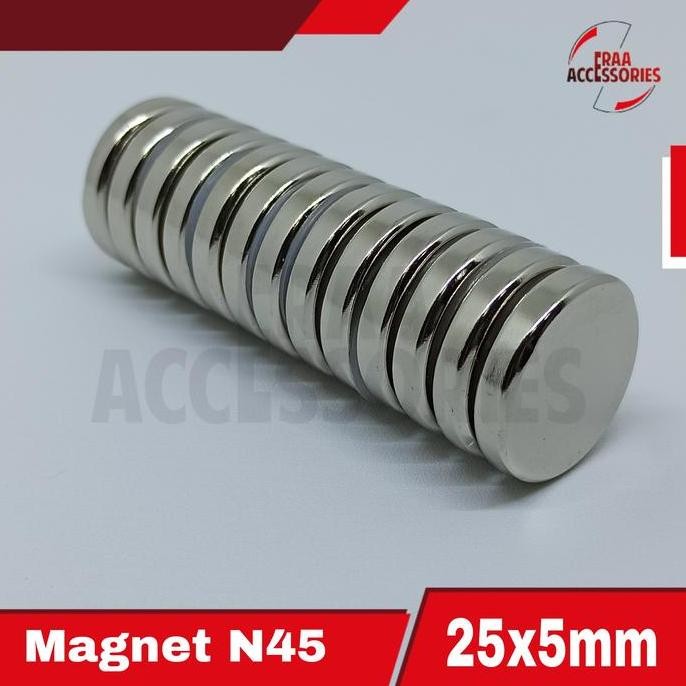 Magnet Neodymium 25X5Mm N45