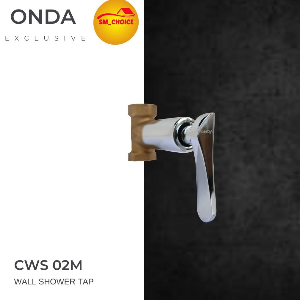 STOP KRAN TANAM ONDA CWS02M - STOP KRAN SHOWER TANAM ONDA EXCLUSIVE CWS 02M Nugi