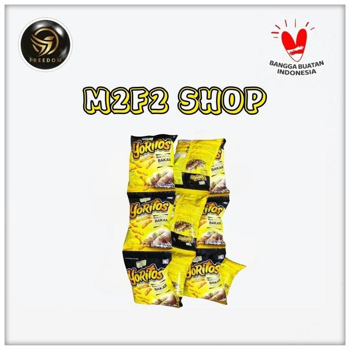 

JB Snack Yoritos Camilan Rasa Jagung Bakar - 25 gr (Harga 10 Pcs) None