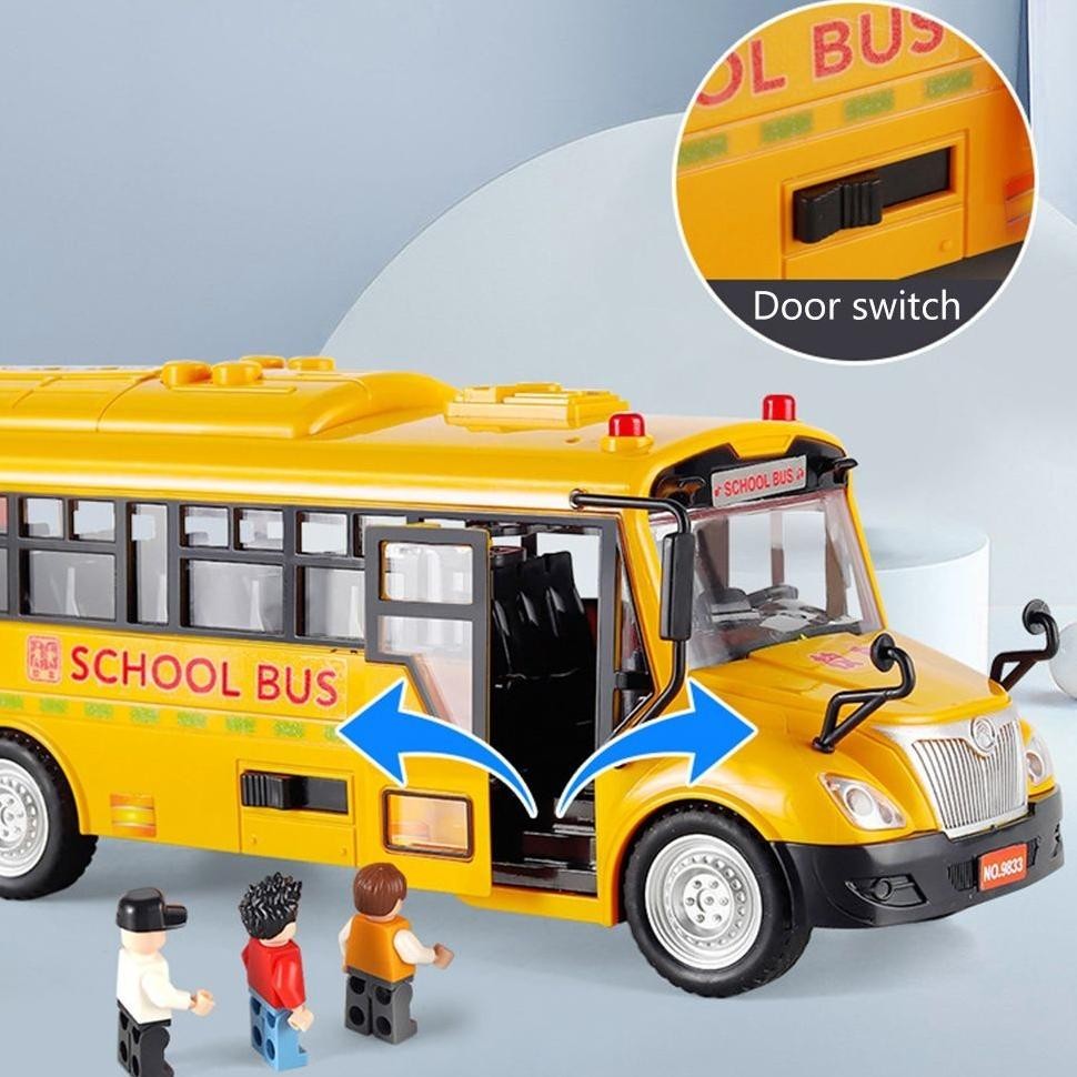 Terlaris Diecast Bus City Luxury Line Shimura 1:32 Miniatur Bus Akap Full Lampu Bisa Oleng Dan Belok