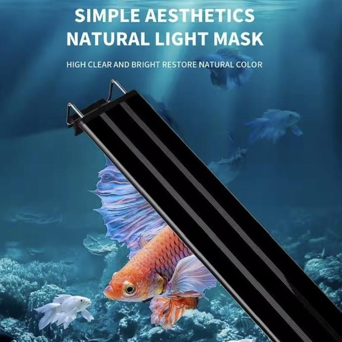 Lampu aquarium LED light hang on aquascape tanaman air aquatic plants YMN Vibrant