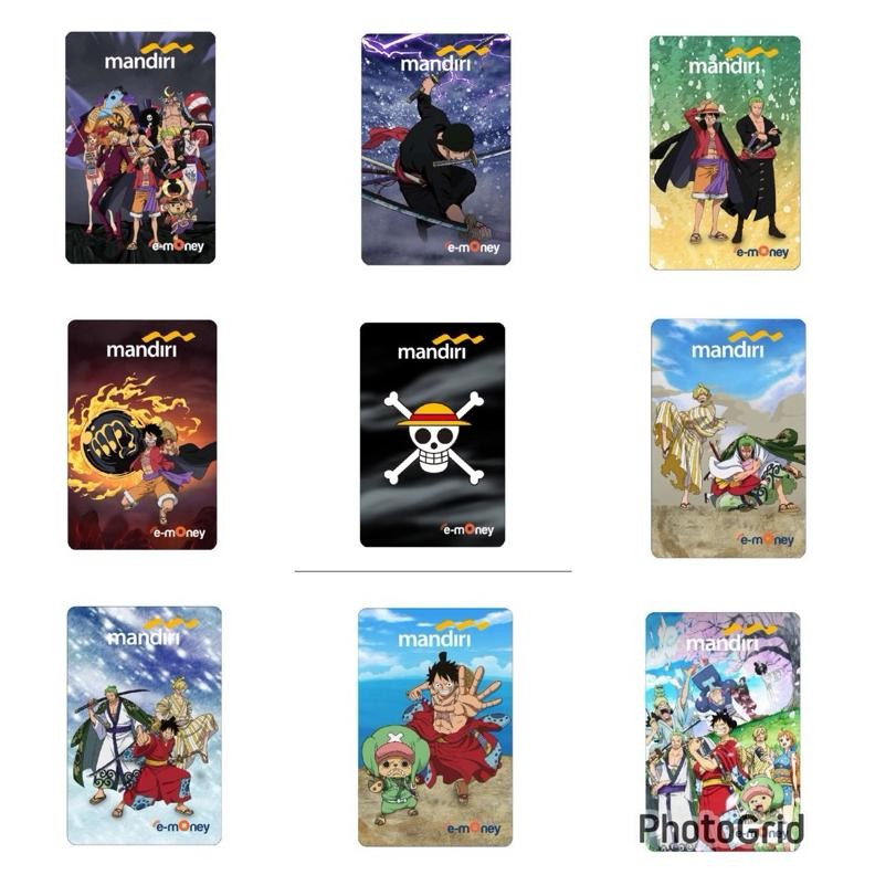 Mandiri e-Money edisi One Piece / Kartu eMoney Mandiri Nugi
