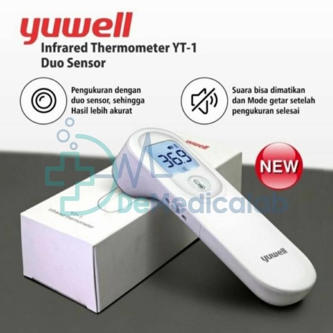 Thermometer Digital Yuwell Yt-1 Termometer Gun Yt 1