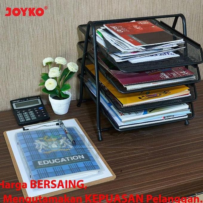 

Document Tray Besi 4 Tingkat Dt 31 Joyko / Rak Dokument Kertas File 4 Susun Dt-31 Kantor