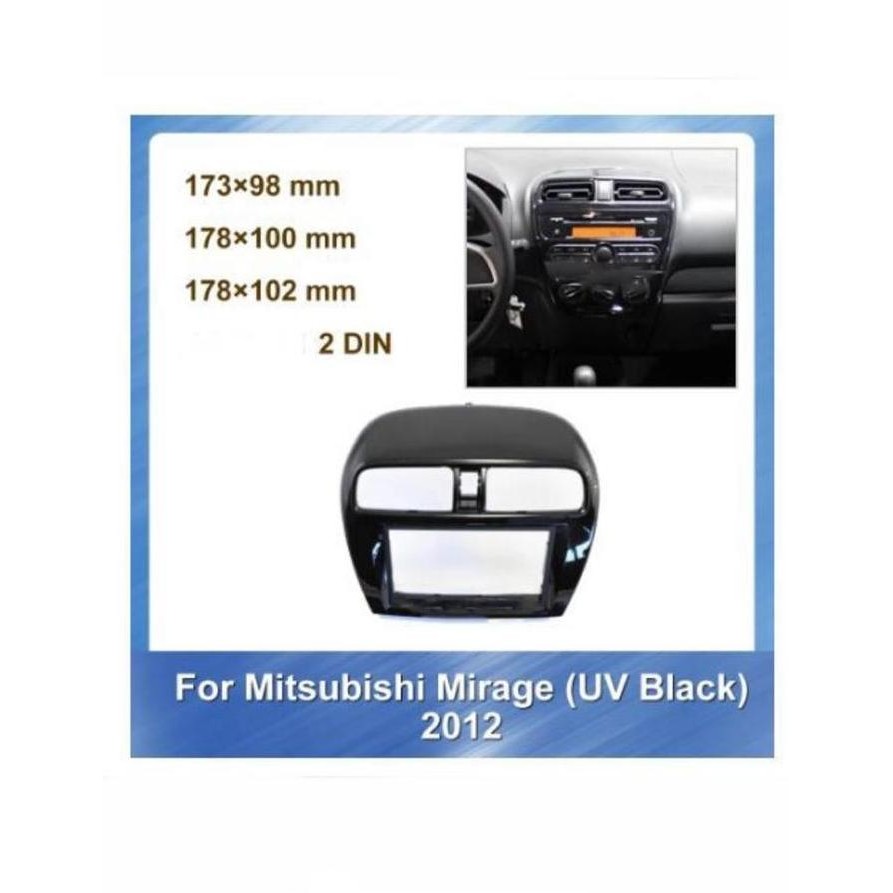 Promo Frame 7 Inch Mitsubishi Mirage 2012 Panel Head Unit