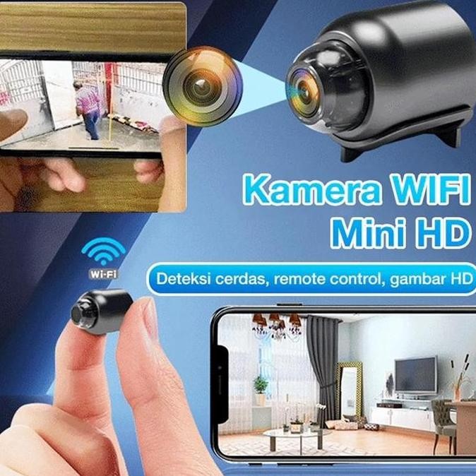 Kamera Mini Wifi Cctv Mini Tersembunyi Tanpa Kabel 1080P Cctv Wifi Jarak Jauh Lewat Hp Camera Cctv K