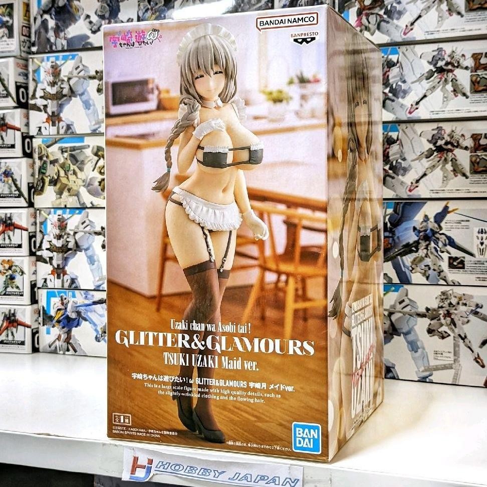 Terlaris Glitter & Glamours Figure Tsuki Uzaki Maid Ver